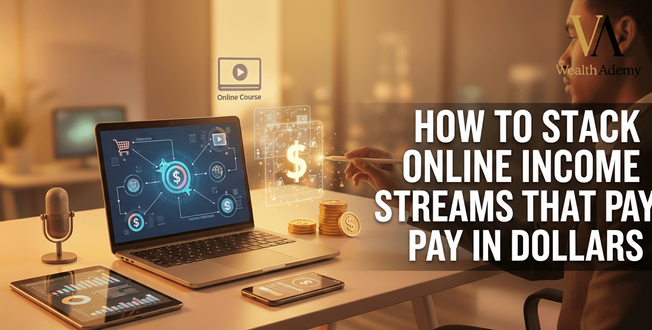 WealthAdemy | 9 LEGIT ONLINE INCOME STREAMS THAT PAY IN DOLLARS WealthAdemy | 9 LEGIT ONLINE INCOME STREAMS THAT PAY IN DOLLARS