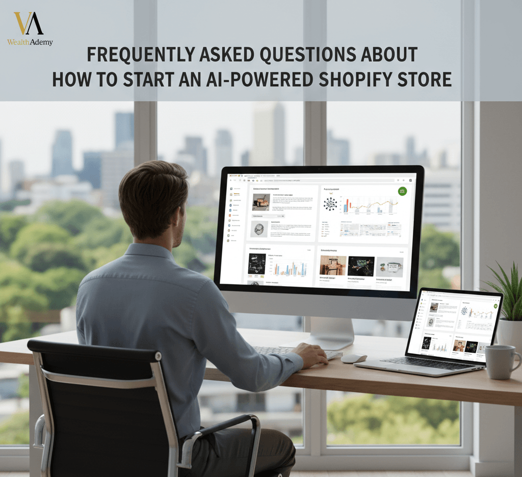 WealthAdemy | 10 Proven Ways to Start an AI powered Shopify Store Successfully