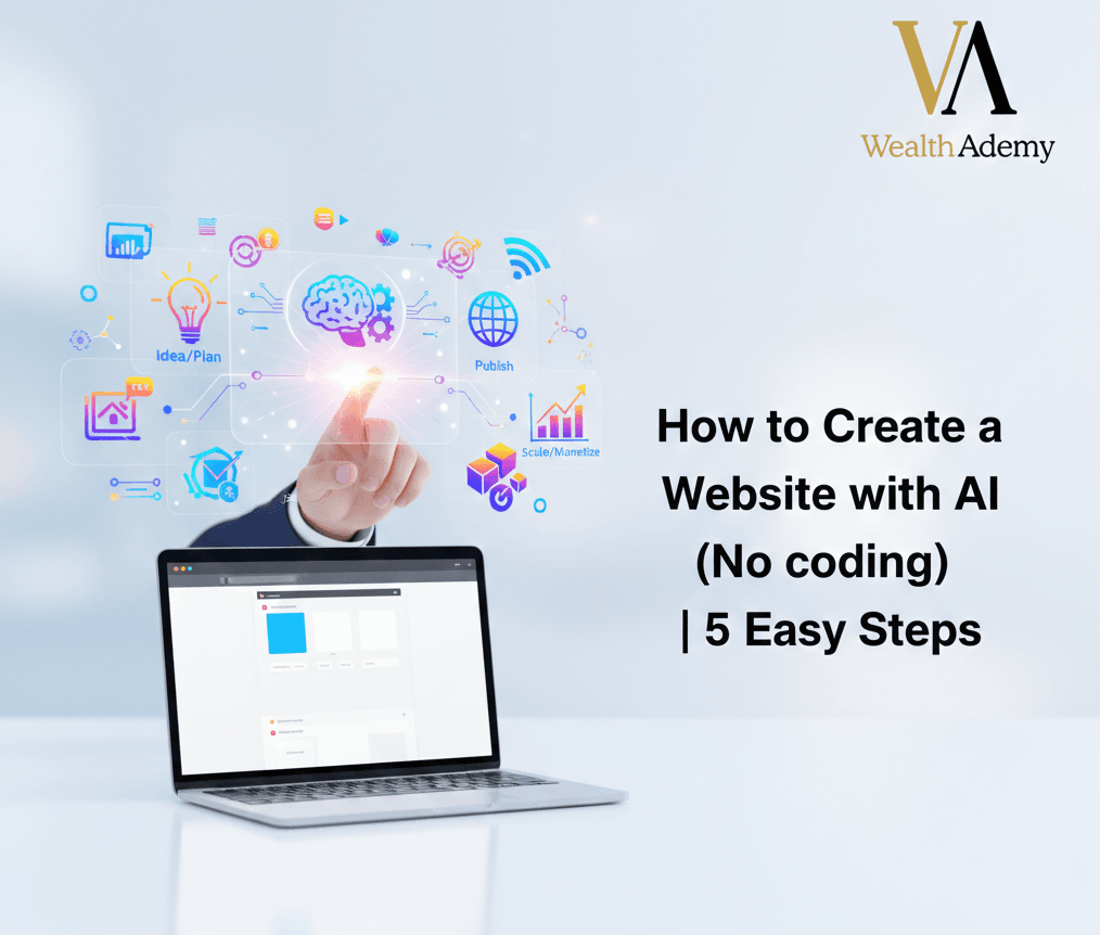 how to create a website with AI (no coding)