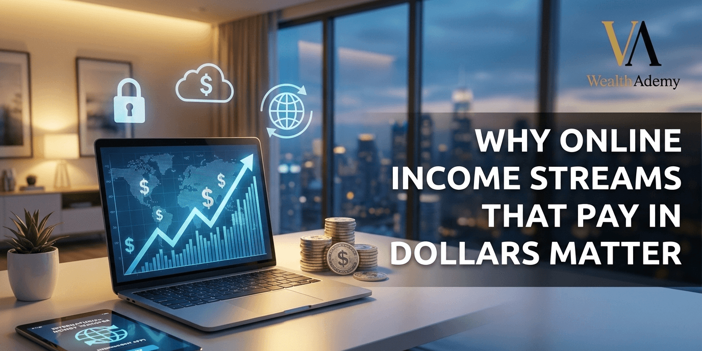 WealthAdemy | 9 LEGIT ONLINE INCOME STREAMS THAT PAY IN DOLLARS WealthAdemy | 9 LEGIT ONLINE INCOME STREAMS THAT PAY IN DOLLARS