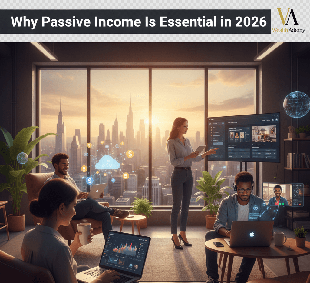 WealthAdemy | Best Passive Income Ideas in 2026: 10 Scalable Revenue Streams