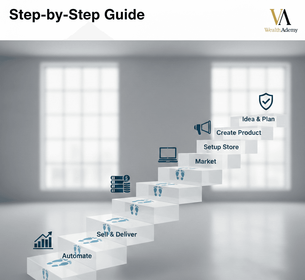 WealthAdemy | How to Sell Digital Products Online Easily | 7 Steps That Work WealthAdemy | How to Sell Digital Products Online Easily | 7 Steps That Work