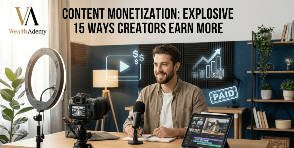 Content Monetization: Explosive 15 Ways Creators Earn More