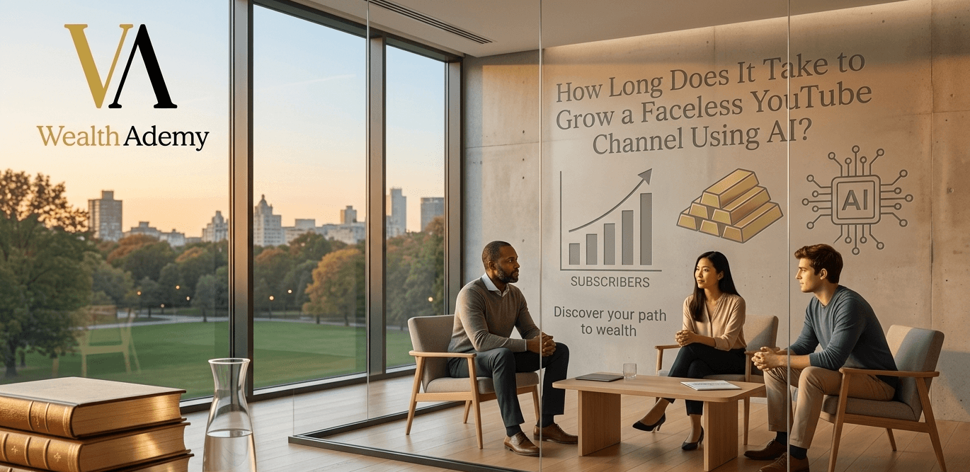 WealthAdemy | 7 Steps to Start a Faceless YouTube Channel Using AI